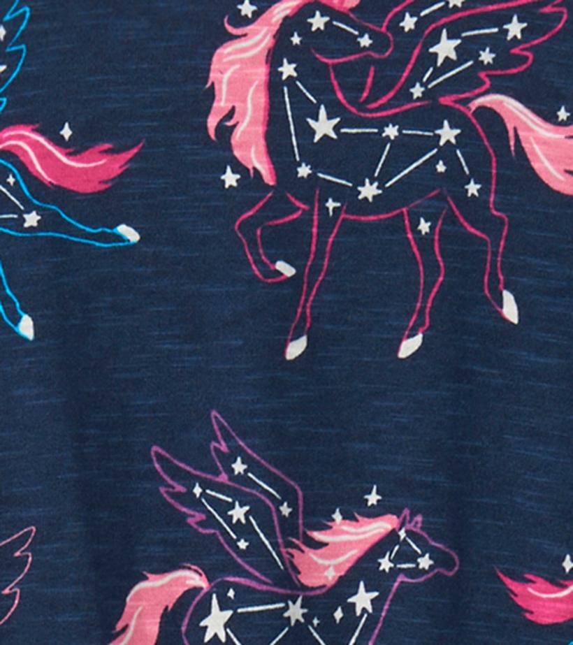 Girls Pegasus Constellations Drop Waist Dress | Hatley Dresses