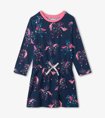 Girls Pegasus Constellations Drop Waist Dress | Hatley Dresses
