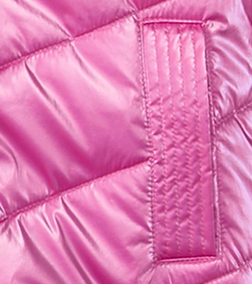 Girls Pink Star Puffer Jacket | Hatley Outerwear