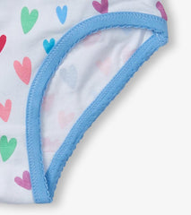 Girls Pretty Patterns Girls Brief Underwear 3 Pack | Hatley Underwear