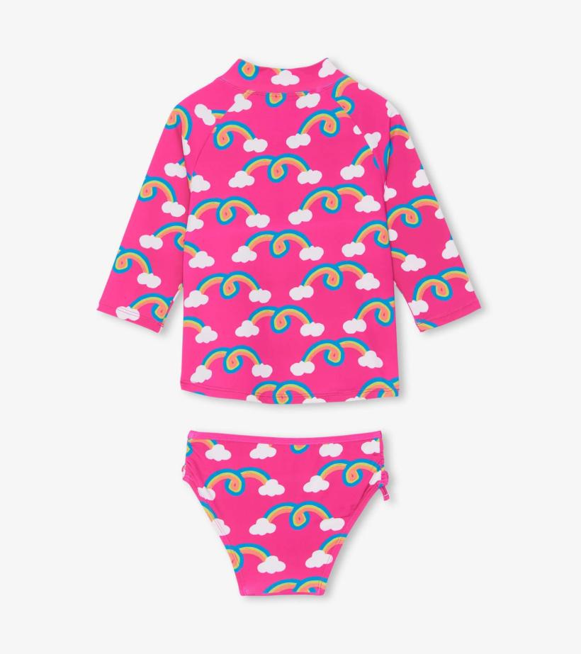 Girls Rainbow Arch Rashguard Set | Hatley Swimwear