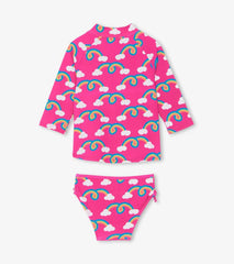 Girls Rainbow Arch Rashguard Set | Hatley Swimwear