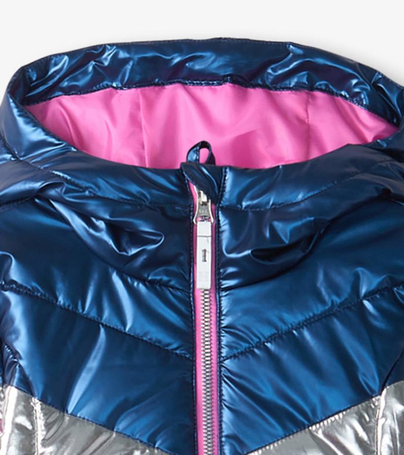 Girls Rainbows Puffer Jacket | Hatley Outerwear