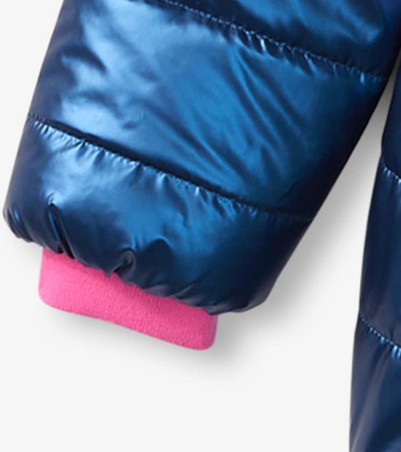 Girls Rainbows Puffer Jacket | Hatley Outerwear