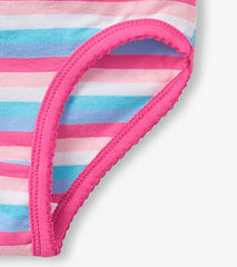 Girls Stripes Girls Brief Underwear 3 Pack | Hatley Underwear