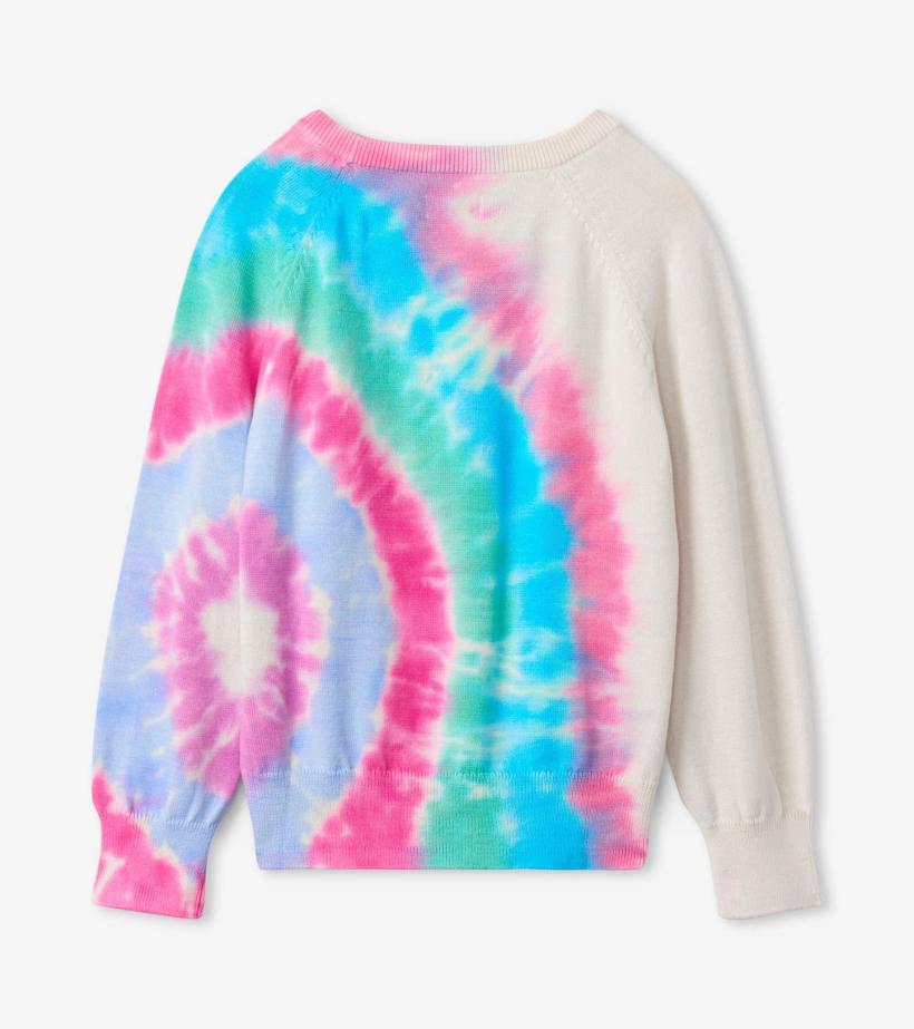 Girls Tie Dye Burst Pullover | Hatley Tops