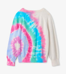 Girls Tie Dye Burst Pullover | Hatley Tops