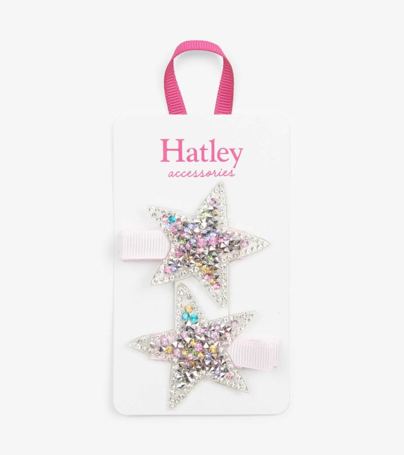 Girls Twinkle Stars Hair Clips | Hatley Accessories