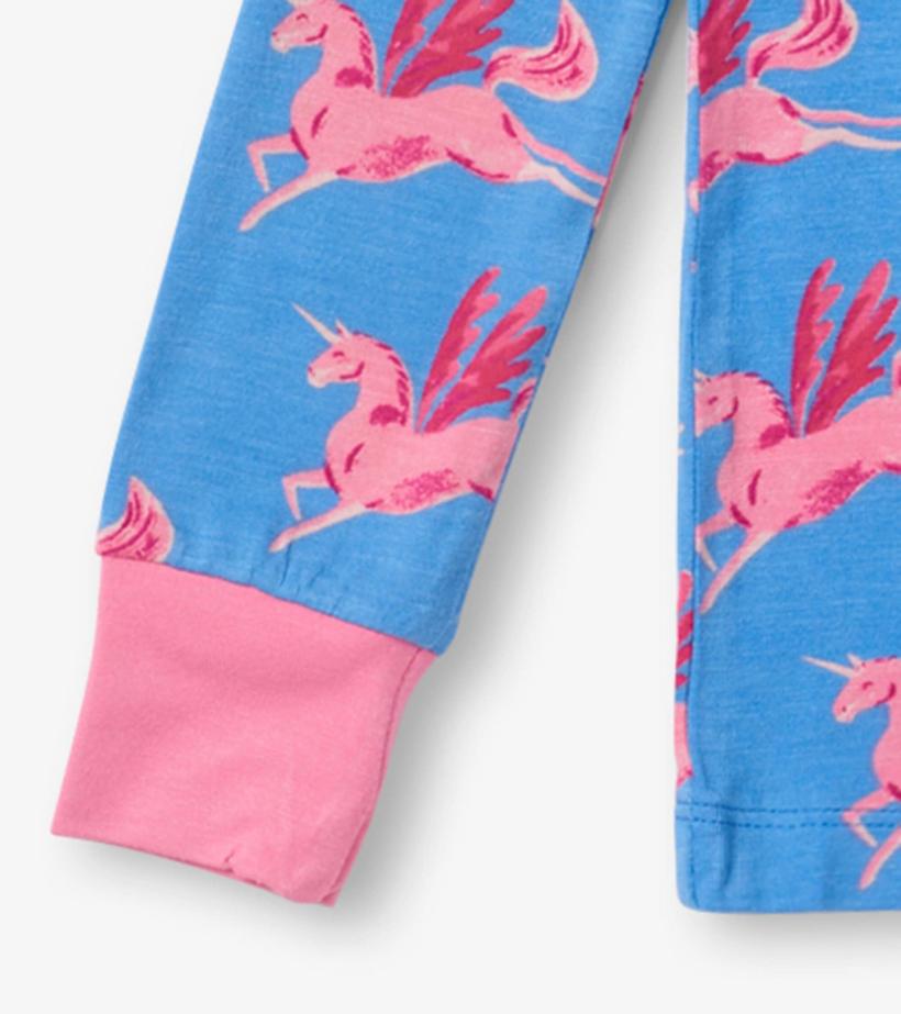 Girls Unicorn Bamboo Pajama Set | Hatley Sleepwear