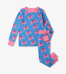 Girls Unicorn Bamboo Pajama Set | Hatley Sleepwear