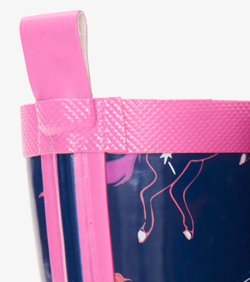 Girls Unicorn Constellations Shiny Rain Boots | Hatley Rainwear