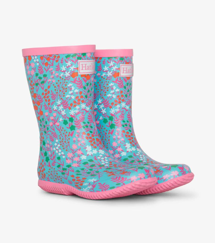 Girls/Baby &amp; Toddler Girls Ditsy Floral Packable Rain Boots | Hatley Rainwear