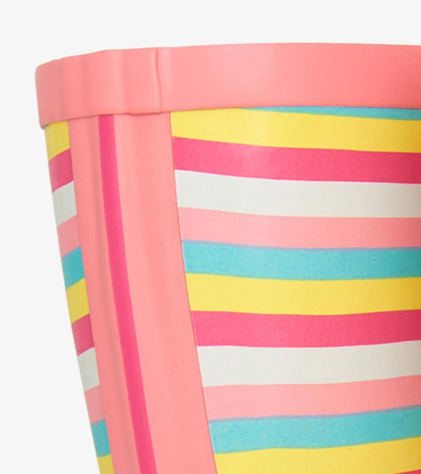 Girls/Baby &amp; Toddler Girls Pretty Stripes Packable Rain Boots | Hatley Rainwear