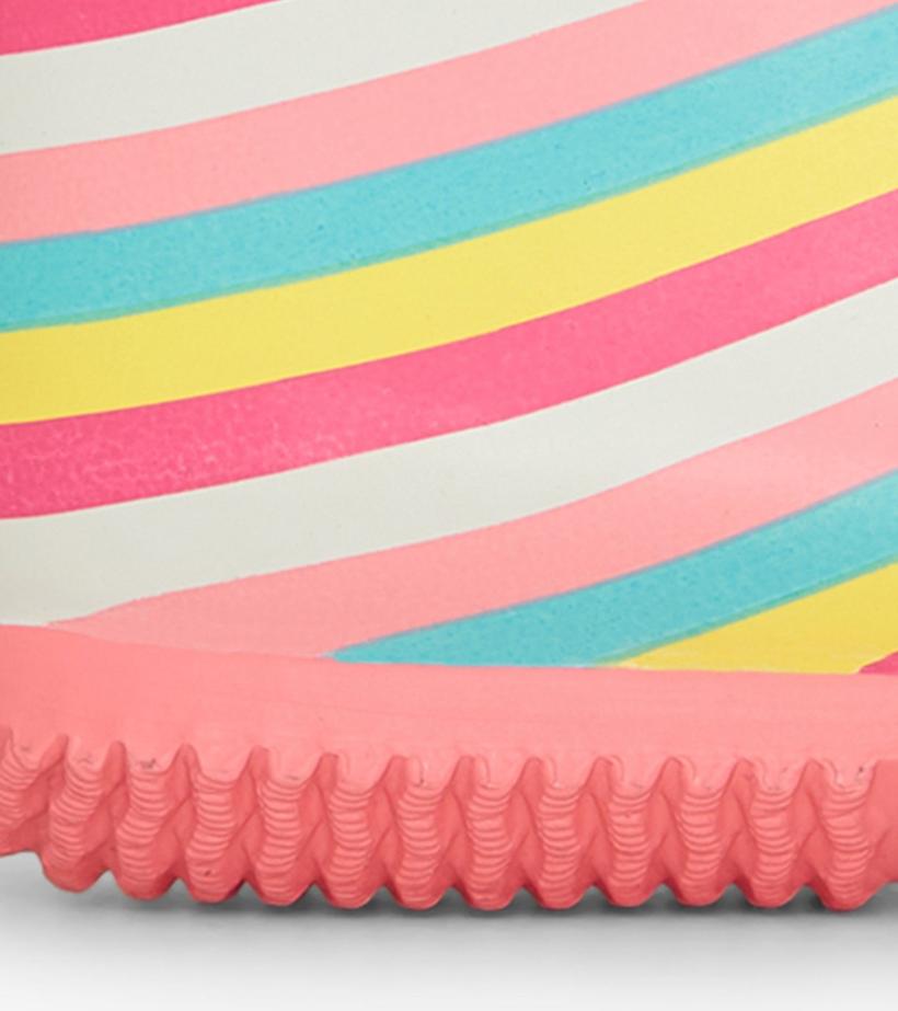 Girls/Baby &amp; Toddler Girls Pretty Stripes Packable Rain Boots | Hatley Rainwear