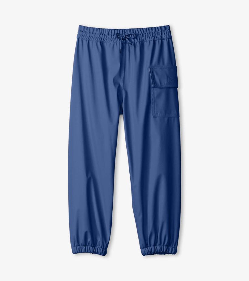Girls/Boys Classic Navy Rain Pants | Hatley Rainwear