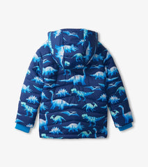 Girls/Boys Dinosaur Puffer Jacket | Hatley Outerwear