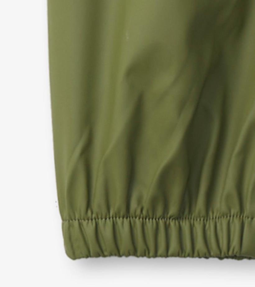 Girls/Boys Forest Green Rain Pants | Hatley Rainwear