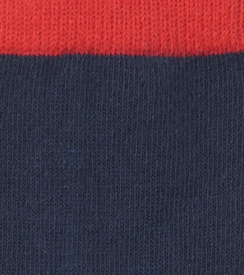 Girls/Boys Navy &amp; Red Crew Socks | Hatley Footwear