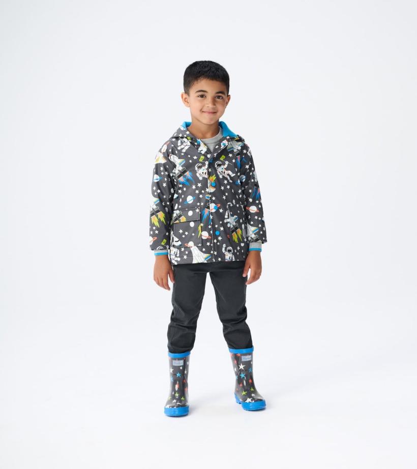Girls/Boys Ombre Stars Shiny Rain Boots | Hatley Rainwear