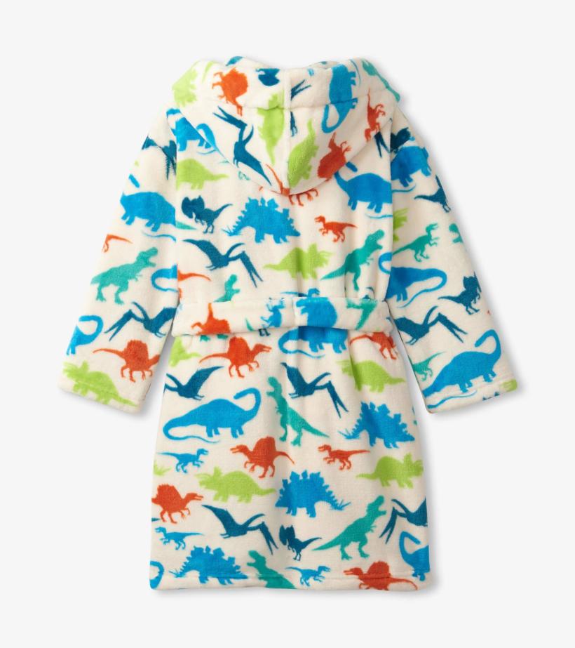 Girls/Boys Real Dinosaurs Fleece Robe | Hatley Sleepwear
