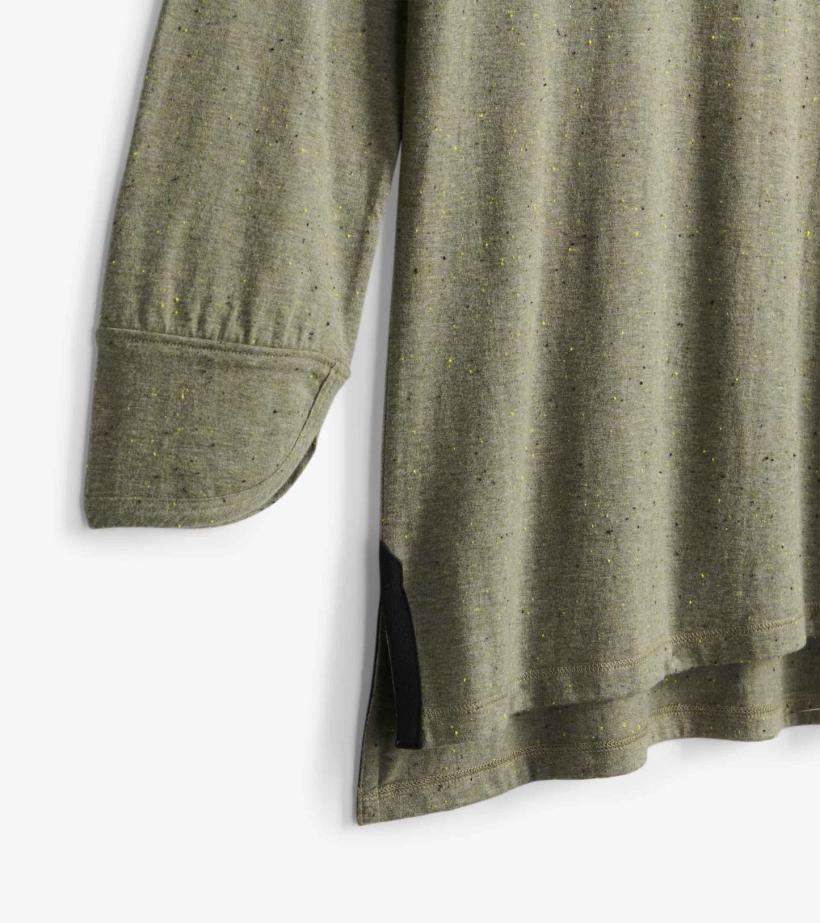 Women 3/4 Sleeve Breton - Loden Green | Hatley Tops