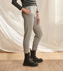 Women Adrien Jogger - Charcoal Melange | Hatley Bottoms