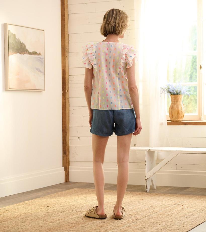 Women Alexa Popover - Summer Dots | Hatley Tops