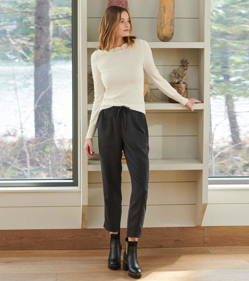 Women Alice Sweater - Cream | Hatley Sweaters