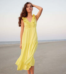 Women Aria Midi Dress - Swiss Dot | Hatley Dresses