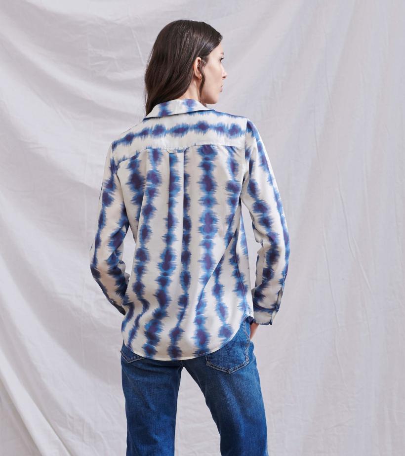 Women Ariane Shirt - Linear Waves | Hatley Tops