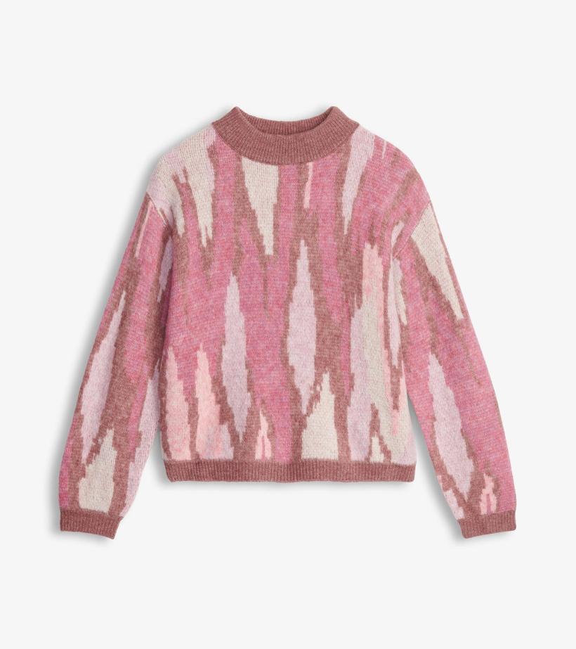 Women Carmi Pullover - Russet Ikat | Hatley Sweaters