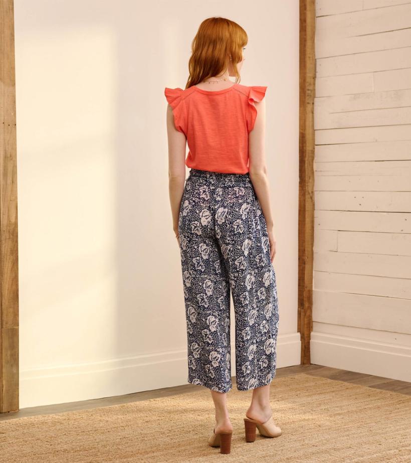 Women Cassie Pants - Floral Shibori | Hatley Bottoms