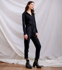 Women Dakota Jumpsuit - Caviar | Hatley Tops
