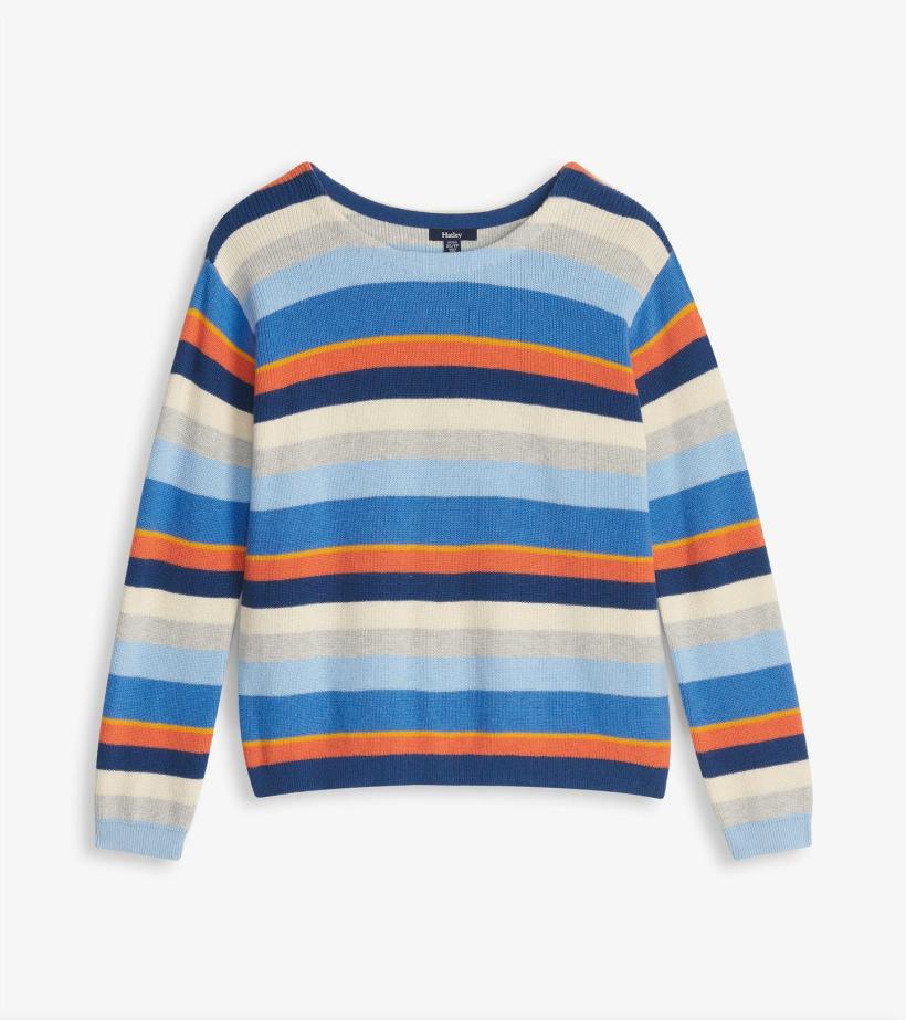 Women Devon Sweater - Mixed Stripes | Hatley Sweaters