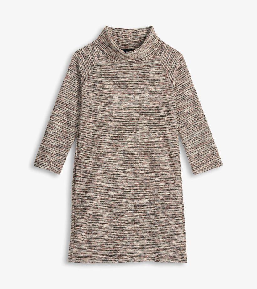 Women Draped Collar Dress - Heather Grey | Hatley Dresses