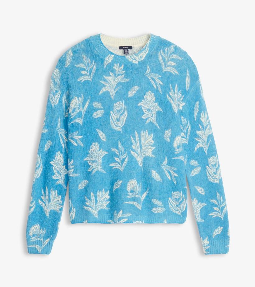 Women Ella Sweater - Linen Flowers | Hatley Sweaters