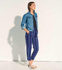 Women Embroidered Denim Jacket | Hatley Outerwear