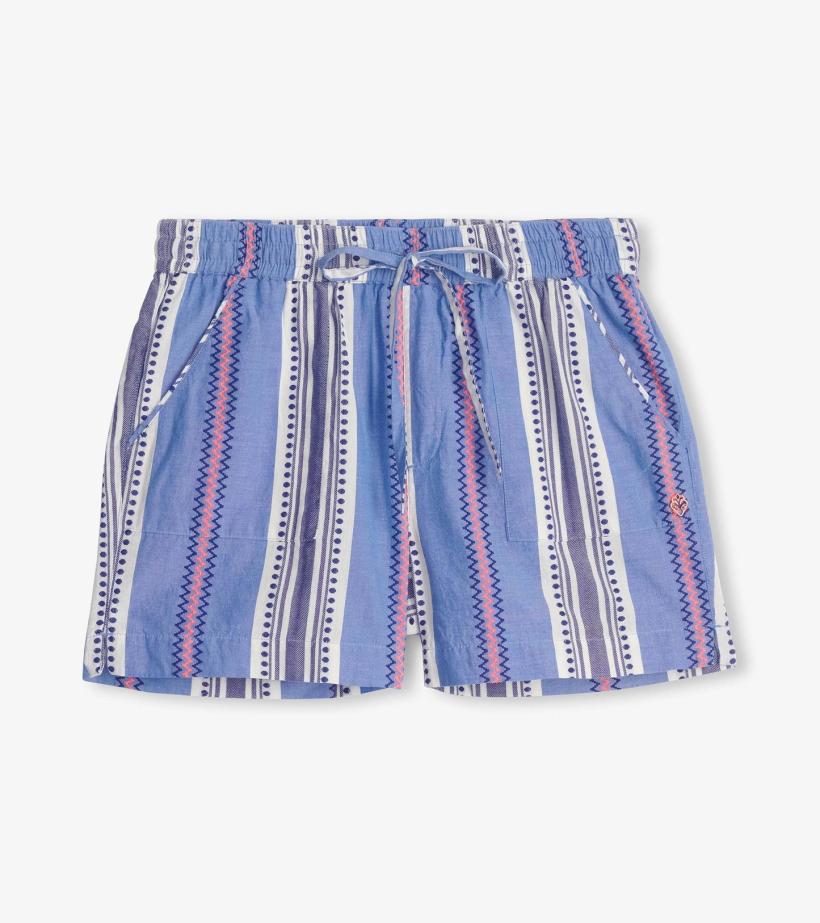 Women Everywhere Shorts - Funky Boho Stripe | Hatley Bottoms