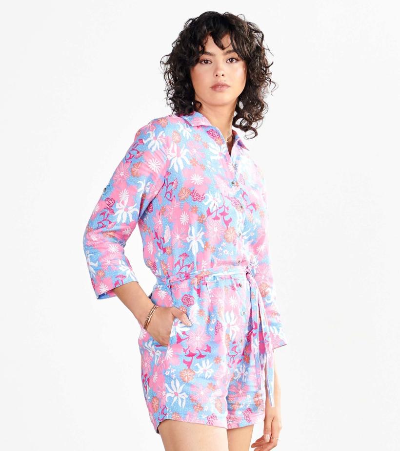 Women Giselle Romper - Wild Flowers | Hatley Dresses