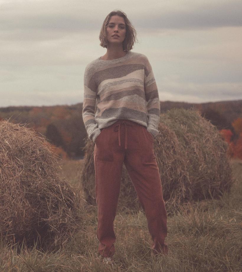 Women Jaime Ankle Pants - Brown | Hatley Bottoms