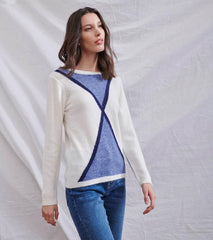 Women Landscape Sweater - River Crossing | Hatley Sweaters