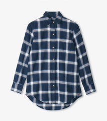 Women Lara Tunic - Wide Windowpane | Hatley Tops