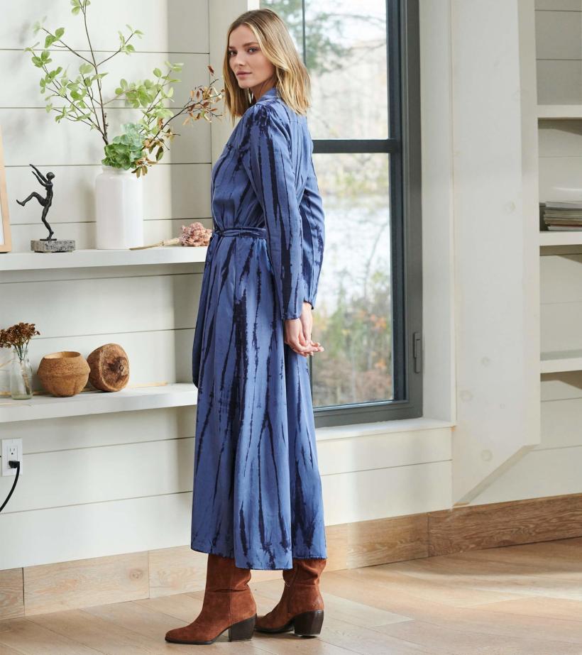 Women Maxi Shirt Dress - Into The Deep | Hatley Dresses