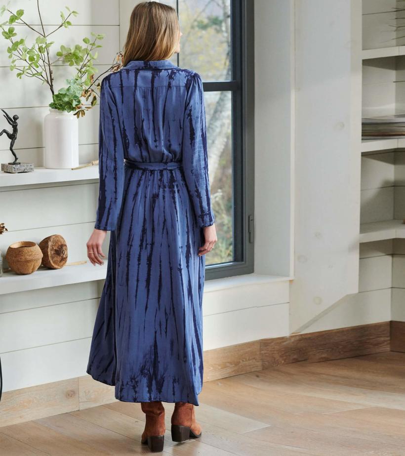 Women Maxi Shirt Dress - Into The Deep | Hatley Dresses