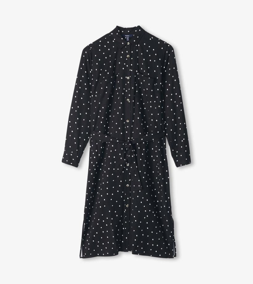 Women Midi Shirt Dress - Classic Spots | Hatley Dresses
