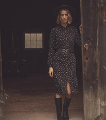Women Midi Shirt Dress - Classic Spots | Hatley Dresses