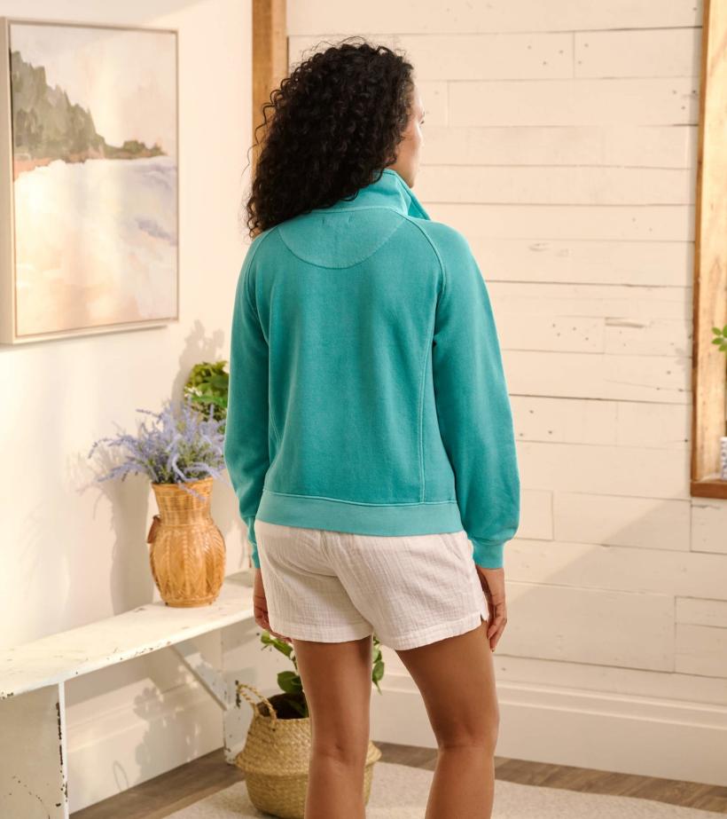 Women Mock Neck Pullover - Baltic | Hatley Sweaters