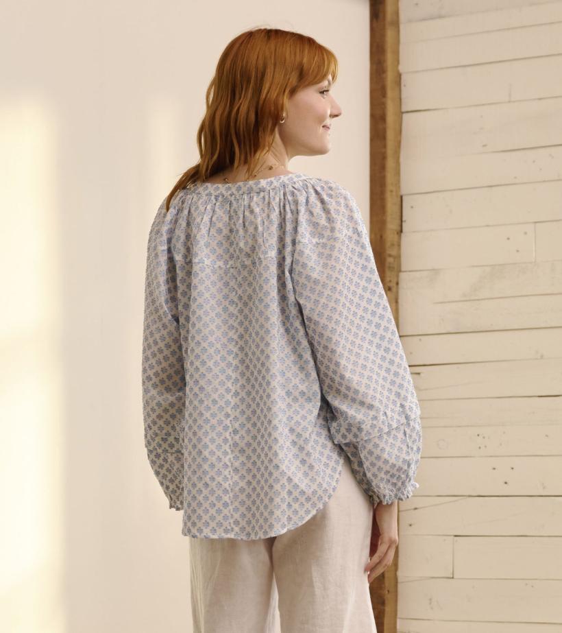 Women Naomi Blouse - Petal Palace | Hatley Tops