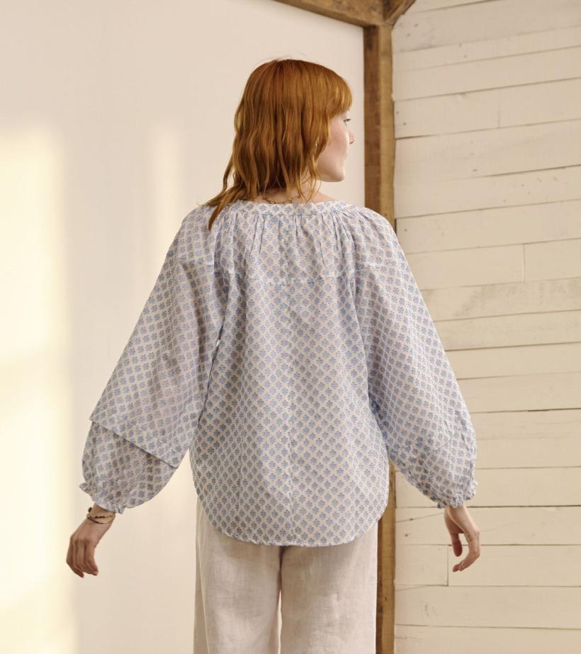 Women Naomi Blouse - Petal Palace | Hatley Tops