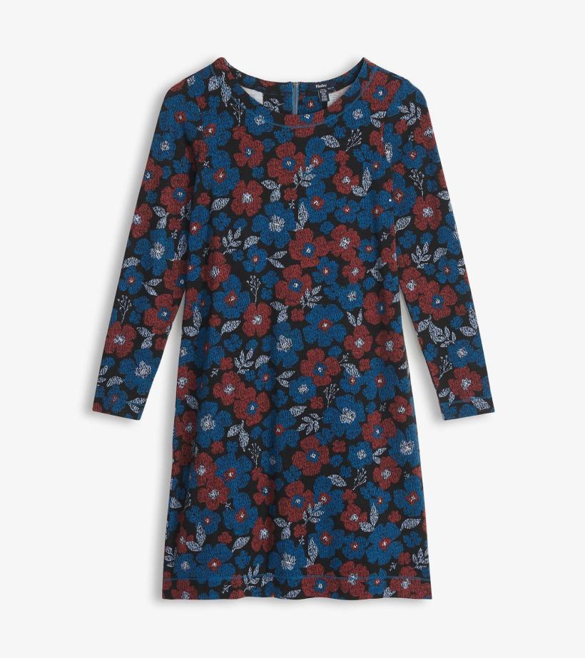Women Olivia Dress - Textured Floral | Hatley Dresses